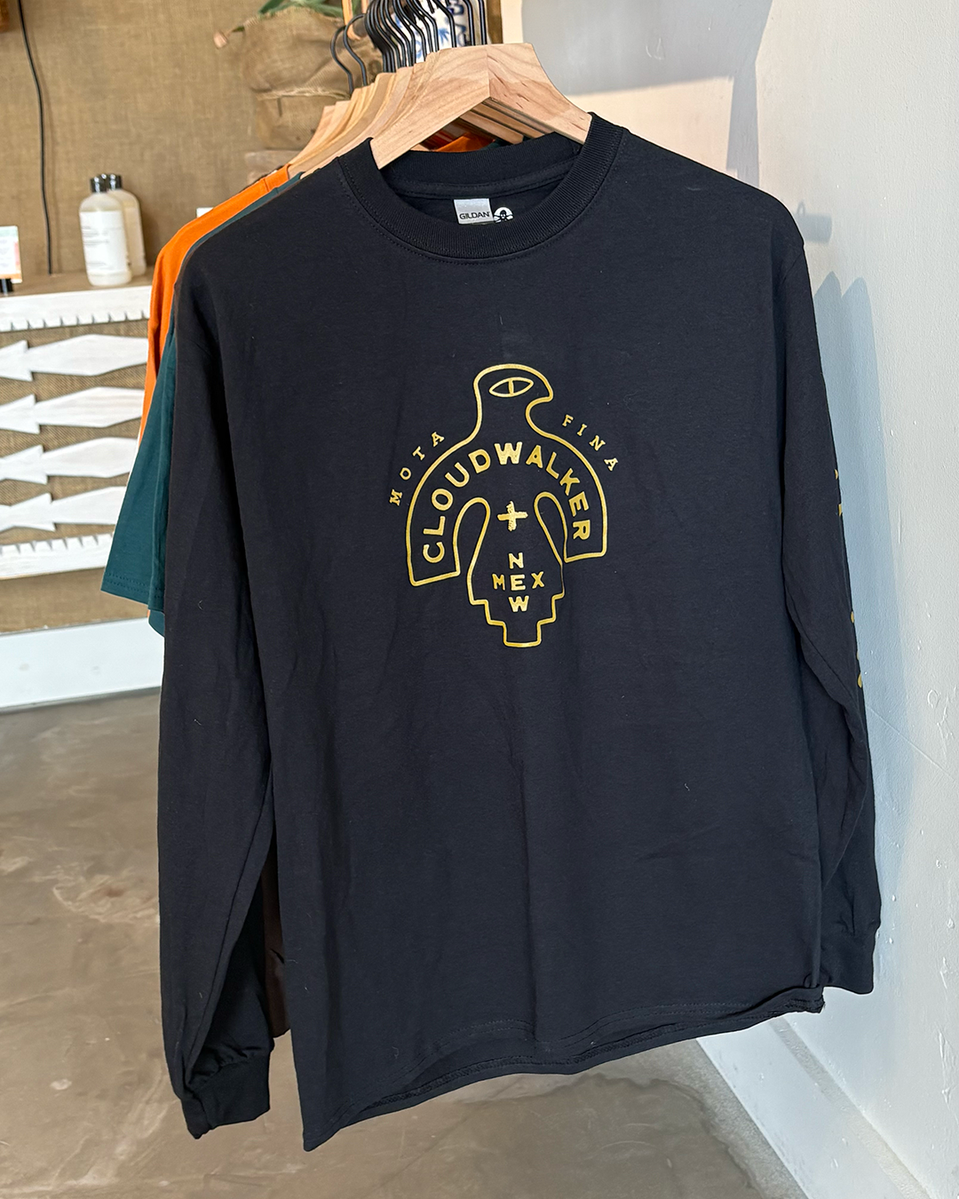 CloudWalker Farm 100% Cotton Long Sleeve T-Shirt "Cultivating Curiousity". Made in the USA.